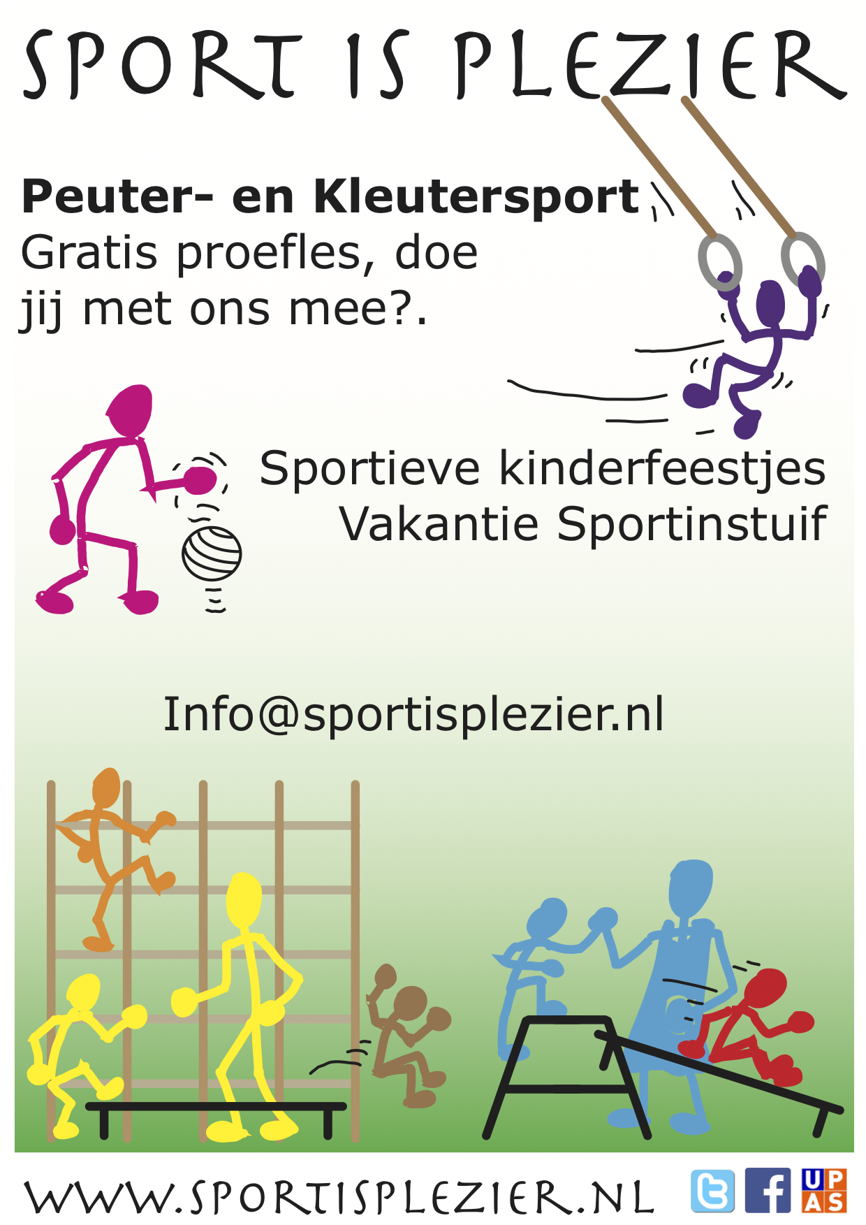 sport plezier kinderen